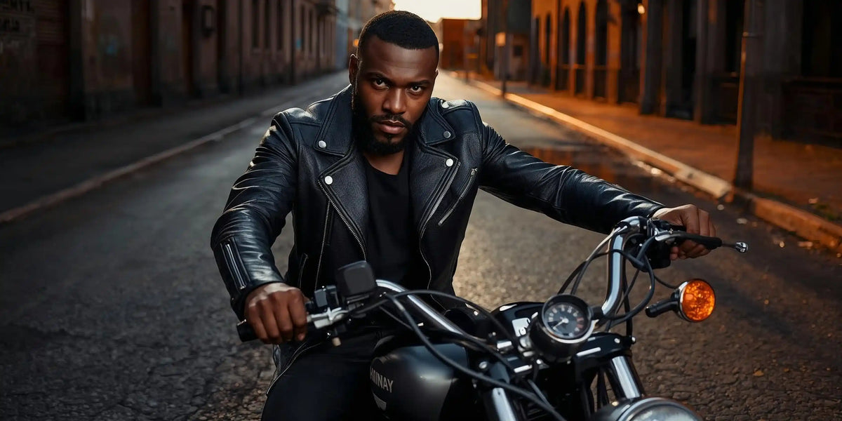 Signature biker jacket